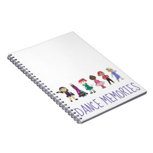 Dance Memories Ballet Tap Jazz Skäl Gift Anteckningsbok