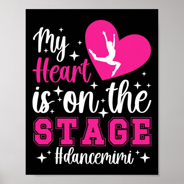 Dance Mimi från en dansare Mimi Dancing Poster (Framsidan)