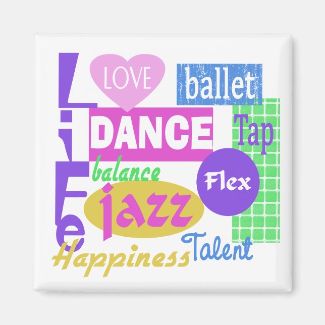 Dance Mix Magnet (Framsidan)