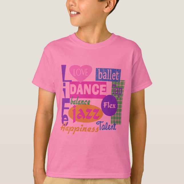 Dance Mix Tee Shirt (Framsida)