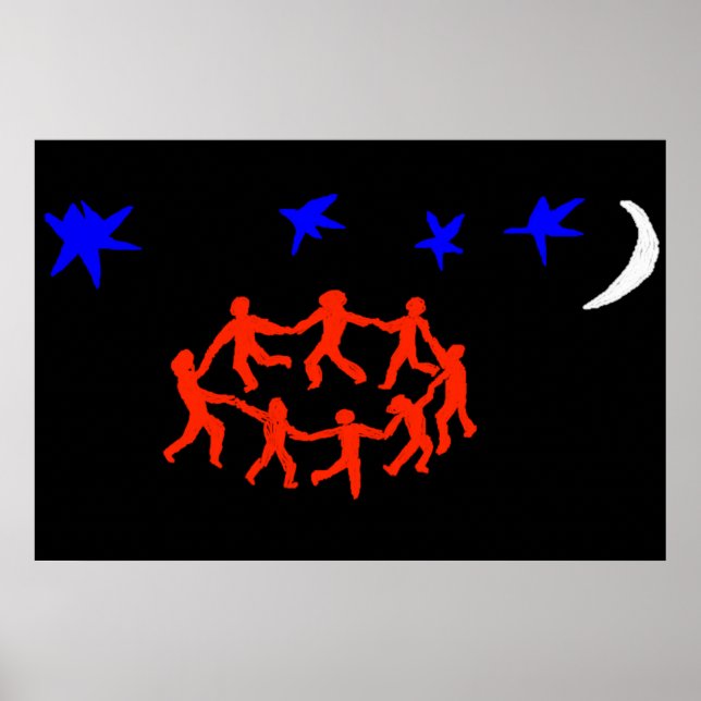 Dance ~ Modern Art Poster (Framsidan)