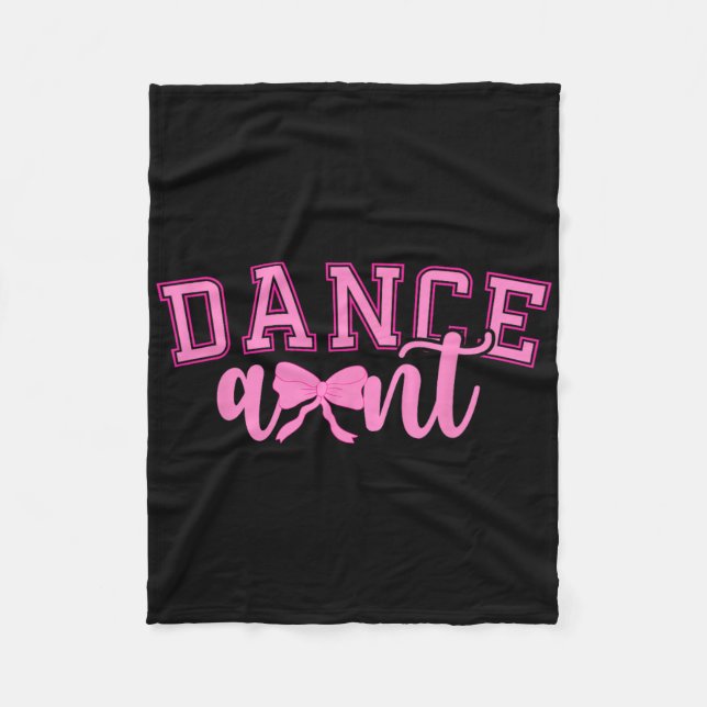 Dance Moster Coquette Dancing Auntie Dancer Moster Fleecefilt (Framsidan)