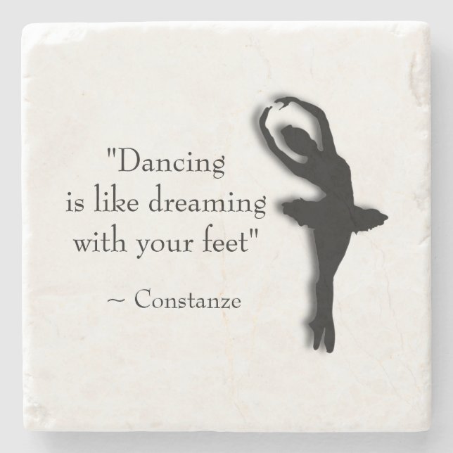 Dance Motivational Stenunderlägg (Framsidan)