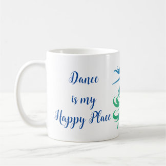 Dance mugg med en lycklig-dansare