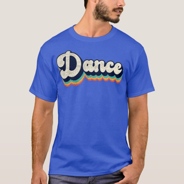 Dance Music Sång Move Rave Party Techno Dancer T Shirt (Framsida)