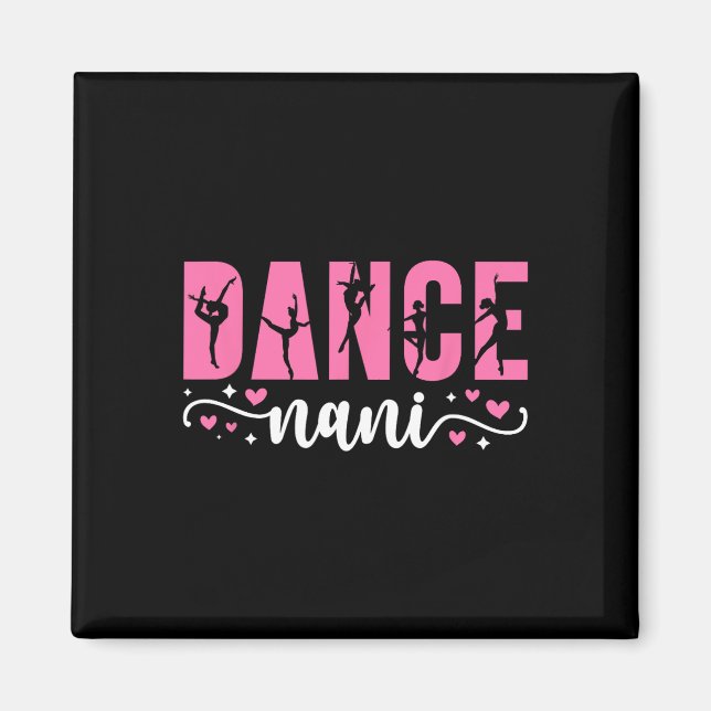 Dance Nani, Dancer Nani Dancing Nani Grandma Magnet (Framsidan)