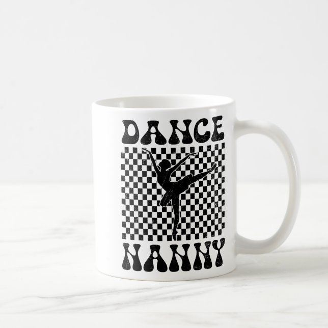 Dance Nanny Dance Älskare Mors dag Kaffemugg (Höger)