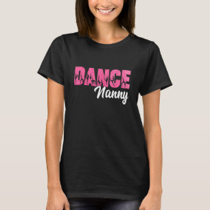 Dance Nanny of a Dancer Nanny Dancing Leopard Moth T Shirt