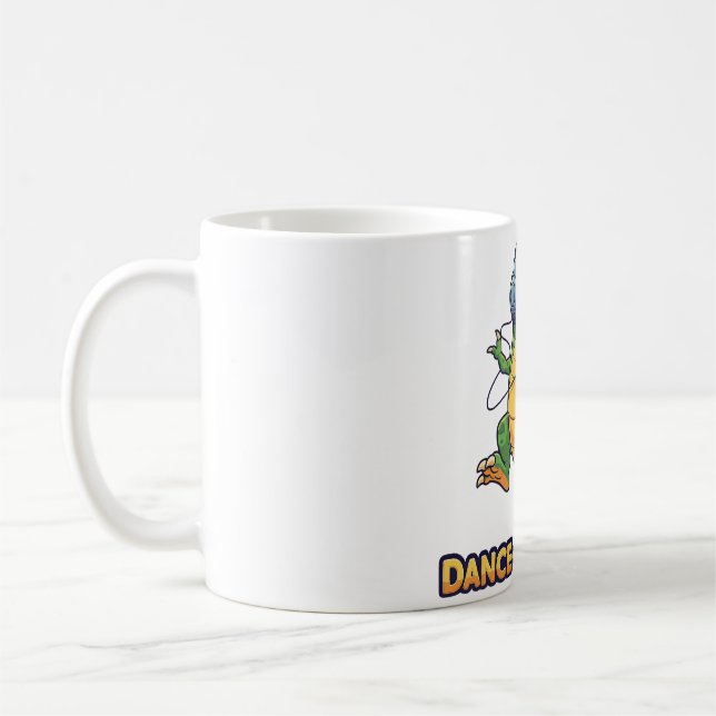 Dance-o-Saurus Kaffemugg (Vänster)