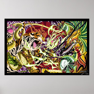 Dance of Ascension Photo Print Poster