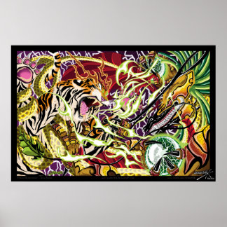 Dance of Ascension Photo Print Poster