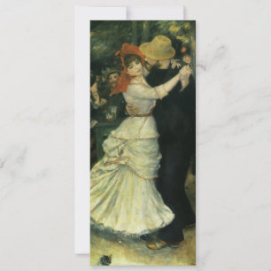 Dance of Bougival by Pierre Renoir, Vintage Art