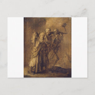 Dance of Death by Adriaen van de Venne Vykort