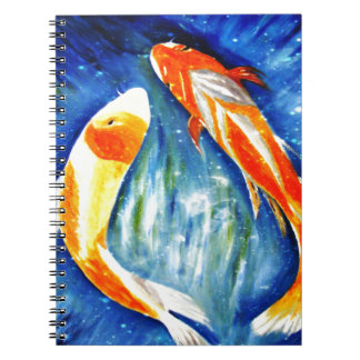 Dance of Koi Notebook Anteckningsbok