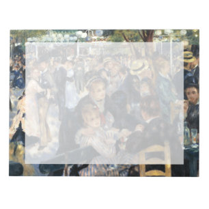 Dance of Le Moulin de la Galette by Renoir Anteckningsblock