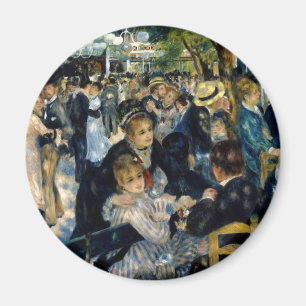 Dance of Le Moulin de la Galette by Renoir Magnet
