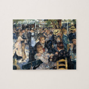 Dance of Le Moulin de la Galette by Renoir Pussel