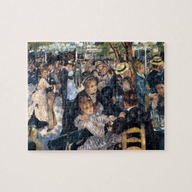 Dance of Le Moulin de la Galette by Renoir Pussel (Horisontell)