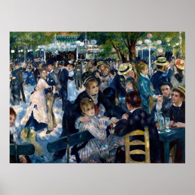 Dance of Le Moulin de la Galette Poster (Framsidan)