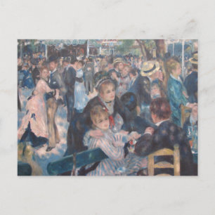 Dance of Le Moulin de la Galette Vykort