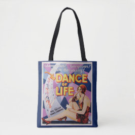Dance of Life Vintage affisch Skriv ut Tygkasse