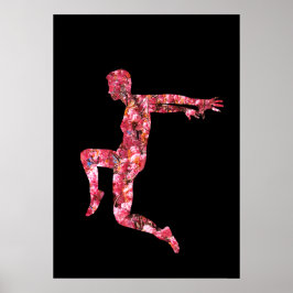 Dance of the blommar träd poster