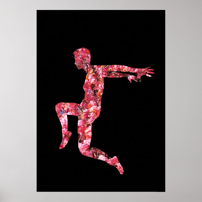 Dance of the blommar träd poster (Framsidan)