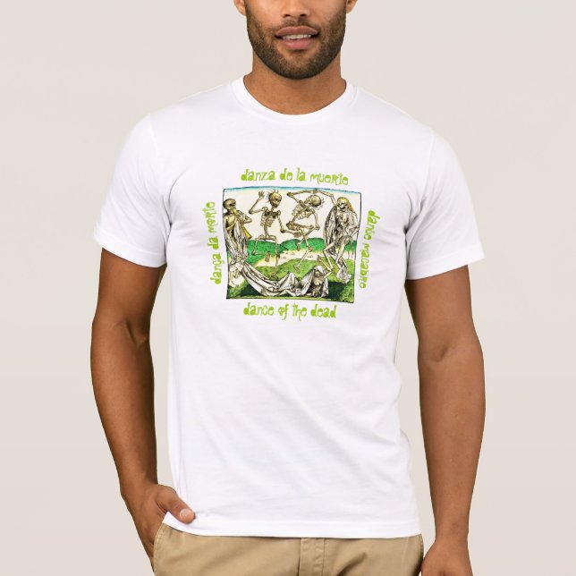 Dance of the Dead - Basic Bella Canvas T-Shirt (Framsida)