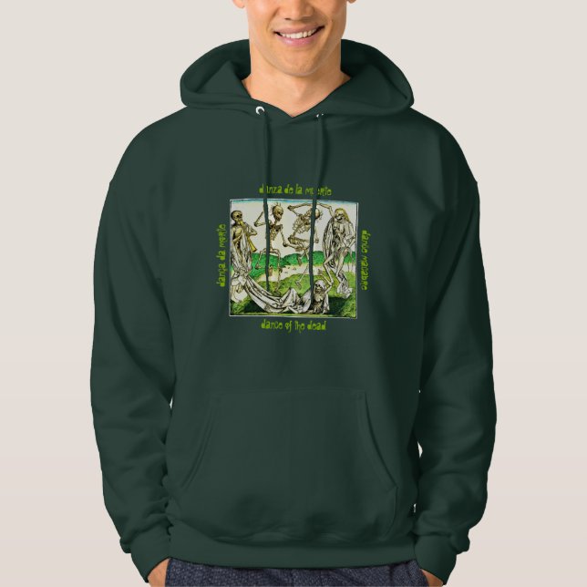 Dance of the Dead - Basic Hooded Sweat Shirt Hoodie (Framsida)
