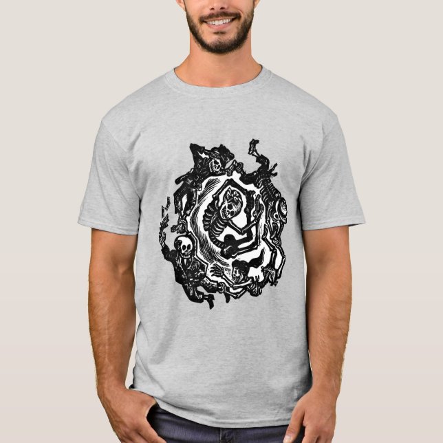 Dance of the Dead - José Posada - Basic T-Shirt (Framsida)
