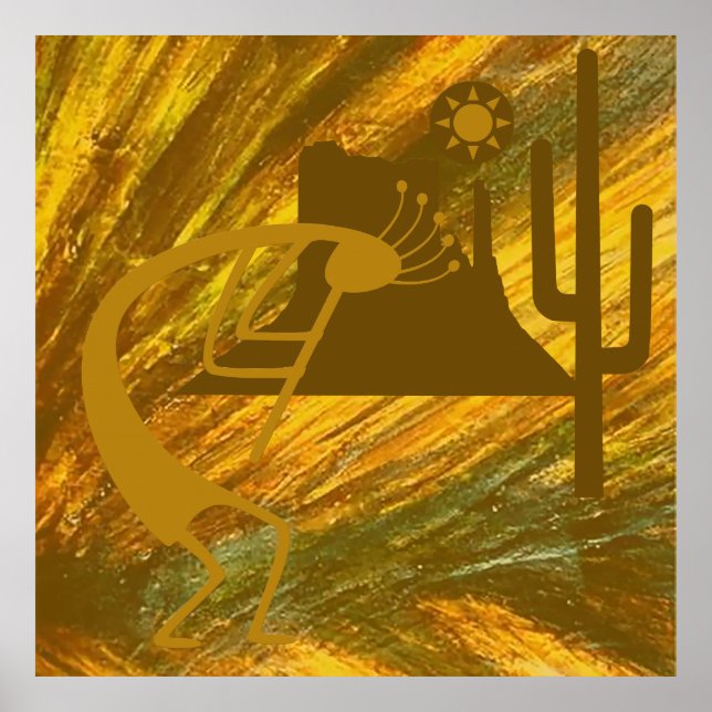 Dance of the Desert Diety Poster (Framsidan)