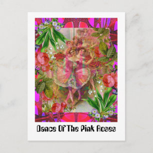 Dance of the Rosa ros Vykort