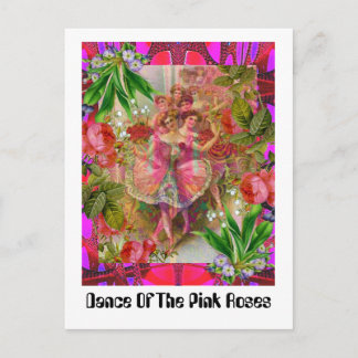Dance of the Rosa ros Vykort