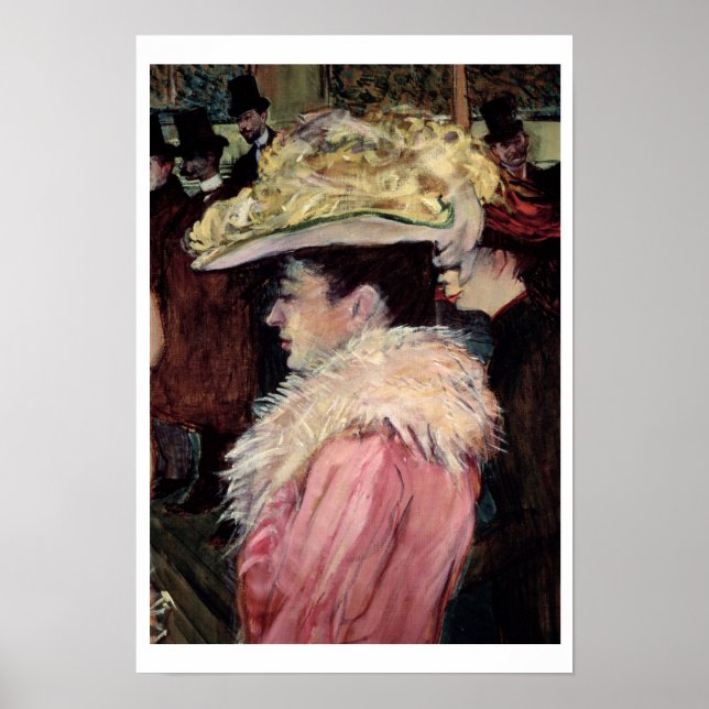 Dance of the Rouge: Detaljerad beskrivning av en e Poster (Framsidan)
