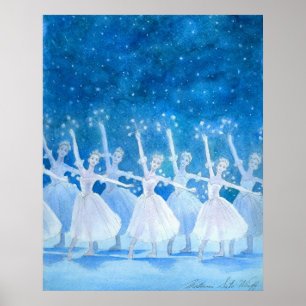 Dance of the Snöflingor Art Print Poster