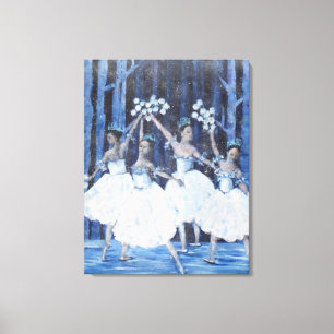 Dance of the Snöflingor Canvastryck