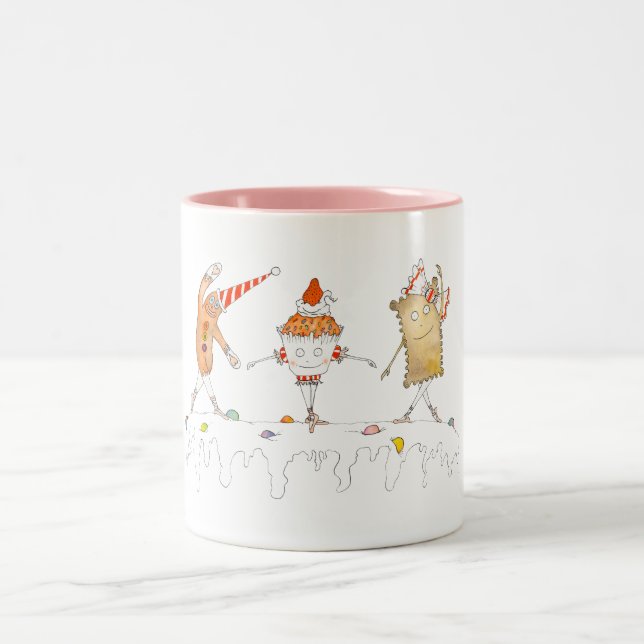 Dance of the Sweets - The Nutcracker Series Två-Tonad Mugg (Center)