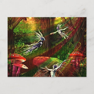 Dance of the Vatten Sprite Vykort