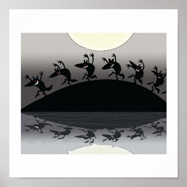 Dance of the Werewolves Poster (Framsidan)