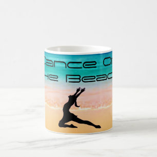 Dance on Beach - Sand & Ocean Kaffemugg