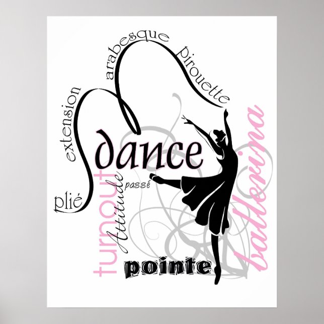 Dance On Pointe Poster (Framsidan)