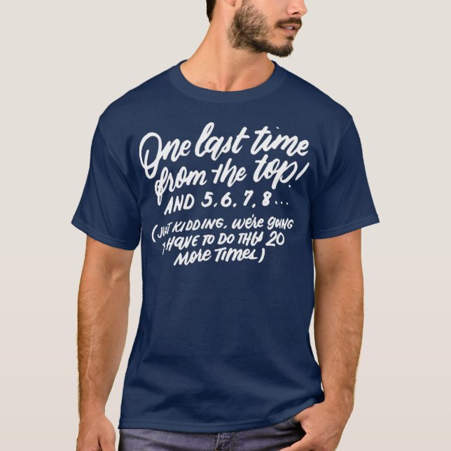Dance Ord Dancer citattecken från Funny Dance Teac T Shirt (Framsida)