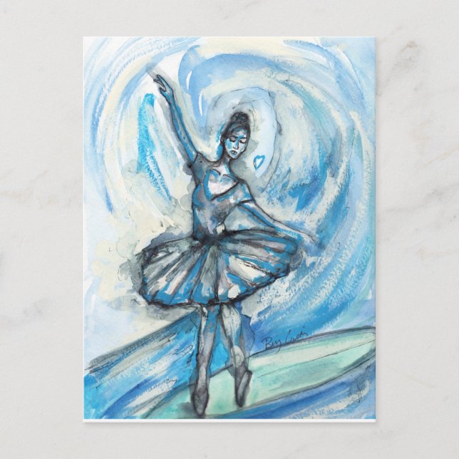 Dance på Surfan Vykort (Framsida)