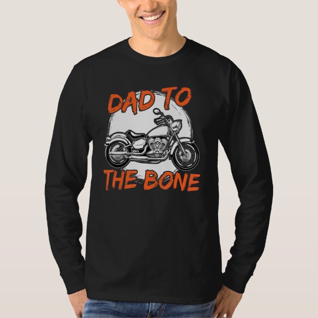 Dance Pappa som en vanlig Pappa Cooler Funni T Shirt (Framsida)