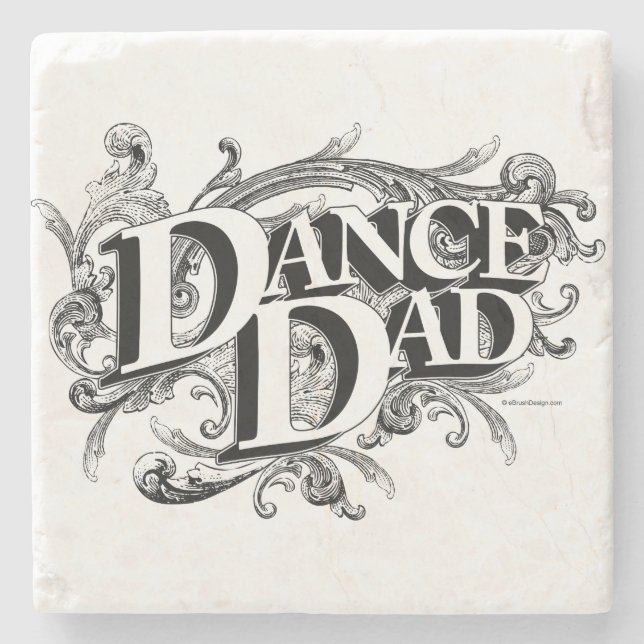 Dance Pappa Underlägg Sten (Framsidan)