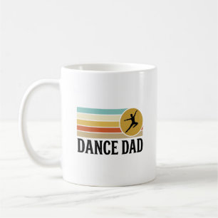 Dance Pappa Vintage Retro Gravyr T-Shirt Design_1 Kaffemugg