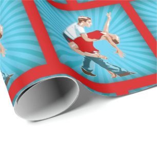 Dance par Gift Wrapping papper Presentpapper