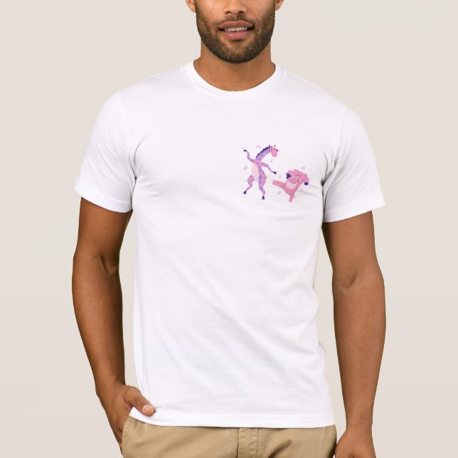 Dance Party Footnotes Personal Shirt T Shirt (Framsida)