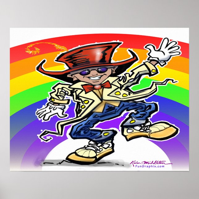 Dance Party Poster (Framsidan)