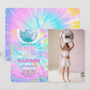 Dance Photo-inbjudan Inbjudningar